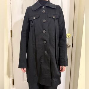 Classic Black Women's Coat S/M